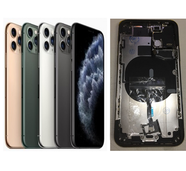 Back Housing replacement for iPhone 11 Pro 2019 (Black)