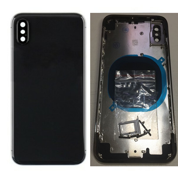 Back Housing replacement for iPhone X 2017 (Black)