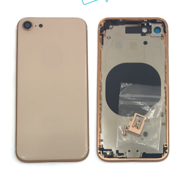 Back Housing replacement for iPhone 8 2017 / iPhone SE 2020 (Gold)