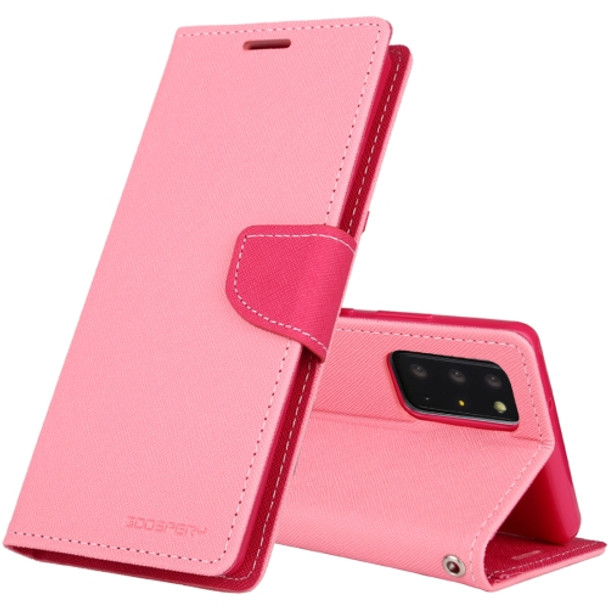 For Samsung Galaxy S10 5G Mercury Fancy Diary Case Pink