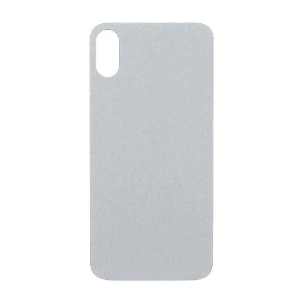 For iPhone XS Back Cover Grey (Big Hole)