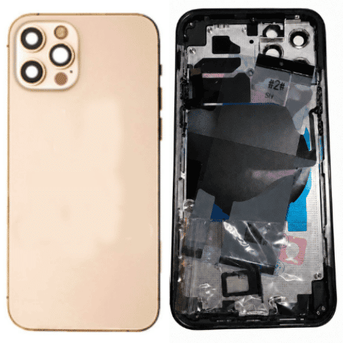 For iPhone 12 Pro Back Housing Gold