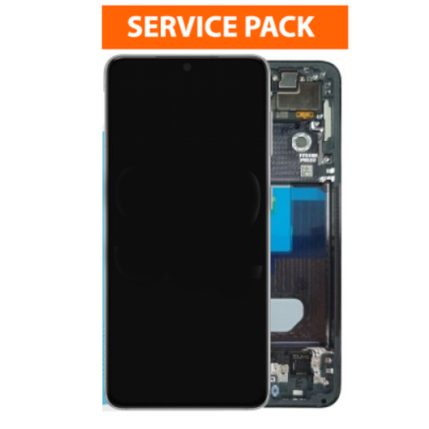 For Samsung Galaxy S22 Service Pack LCD and Touch Screen Assembly (Black)