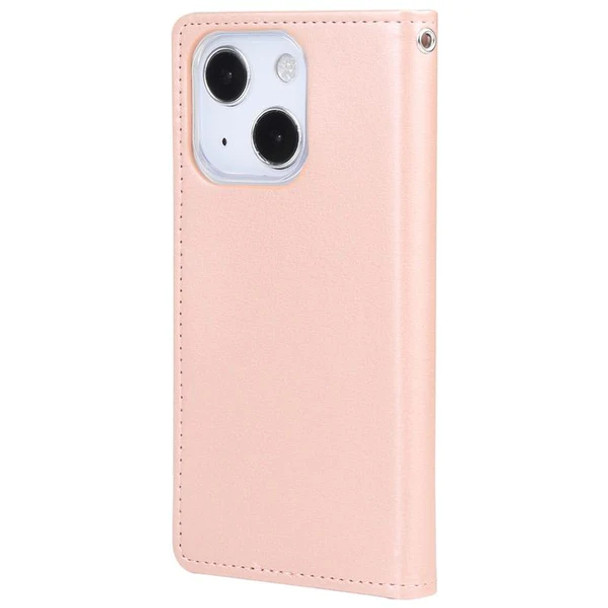 For iPhone 14 Mercury Diary Case Rose Gold