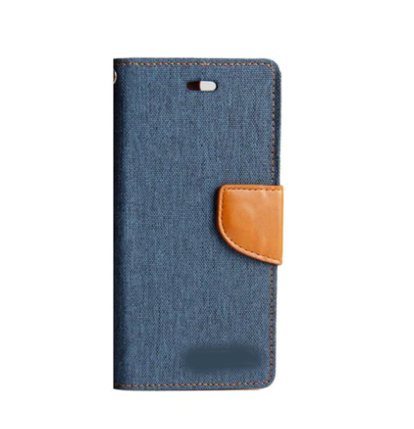 For iPhone 14 Pro Max Mercury Diary Case Blue