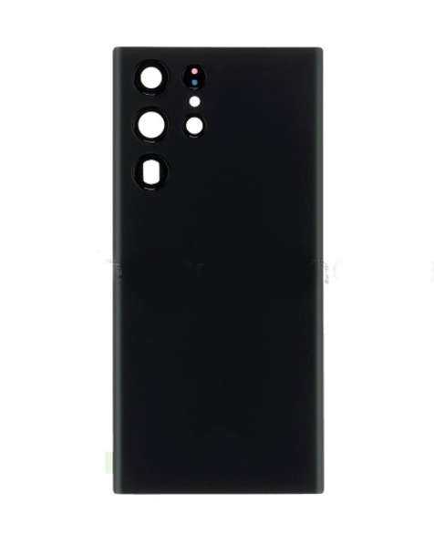 For Samsung S22 Ultra Back Cover Black (No Lens)