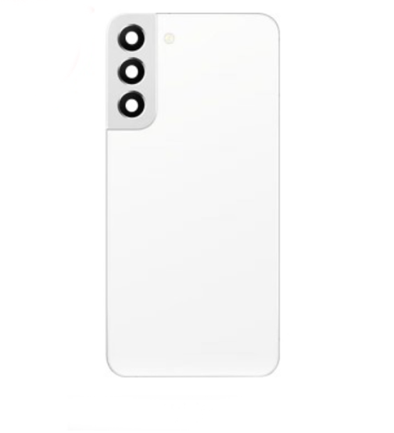 For Samsung Galaxy S22 Back Cover White	 (No Lens)