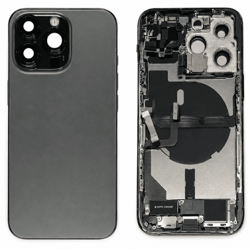 For iPhone 13 Pro Back Housing Black