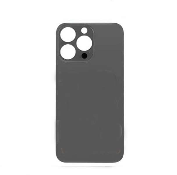 For iPhone 13 Pro Back Cover Glass with Big Camera Hole (Graphite)