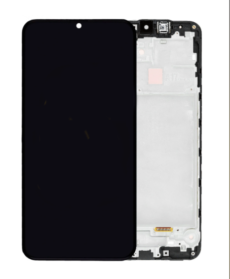 For Samsung Galaxy A17 5G SM-A176B OLED  and Touch Screen Assembly With Frame(Black)