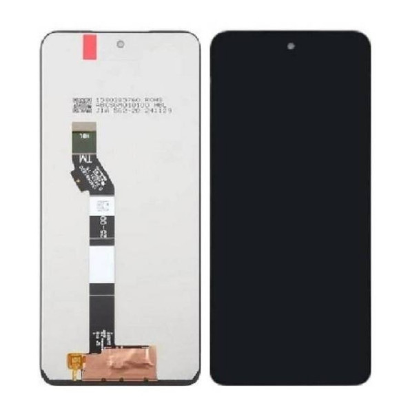 For Motorola Moto G06  LCD and Touch Screen Assembly (Black)