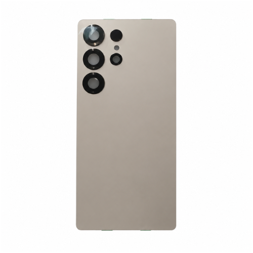 For Samsung Galaxy S25 Ultra Back Cover With Camera Lens (Titanium Gray)