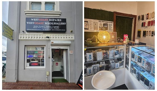 Westcoast Repairs Perth – Storefront and Inside View