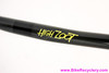 NIB/NOS High Zoot USA Carbon Flat Bars: 107g!  Vintage 1990's Boutique - Turquoise Plugs - SUPERLIGHT - 25.4mm Handlebar