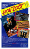 NIB/NOS High Zoot USA Carbon Flat Bars: 107g!  Vintage 1990's Boutique - Turquoise Plugs - SUPERLIGHT - 25.4mm Handlebar