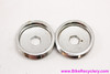 NOS Suntour Superbe Pro Crank Dust Caps: Chrome - 1980's / 1990's - Cyclone - Sprint - BMX - XC