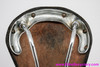 Ideale TB 90 CR Daniel REBOUR Leather Saddle: Antique Brown - Copper Rivets (Near Mint)