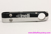NOS Cinelli Sesamo 1" Threadless Stem: 120mm x 26.0mm - Silver & Black - Vintage 1990's - Split Top Design