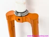 NIB/NOS 1993 Bridgestone XO-1 Frame & Fork: 55cm - Pumpkin Orange - Salesman's Sample In Bridgestone Box w/ Manual & Original Hardware Kit (Partially Built Up Previously)