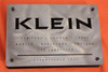 Vintage Klein Bikes Metal Dealer Sign: 1990's Attitude Mantra Mission Control