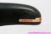 NIB/NOS Selle Italia Turbo Special Saddle: 1991 - Black Leather - Brass Badges