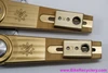 PowerCranks Crankset: Octalink - Adjustable Length 165mm-182.5mm - Gold