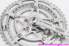Stronglight 49D Cyclotourist Crankset: 170mm - 50/40t - 1963-1973  - French (Near Mint+)