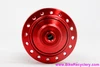 NOS GT Hadley Barrel Front Hub: 32H - Made in USA - Red Anodized Vintage 1990's - Zaskar Xizang