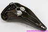 Early Brooks B17 Leather Saddle: 1940's 1950's - Oval Logo - Seat Clamp (Rideable w/ Great Patina!)