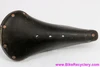 Early Brooks B17 Leather Saddle: 1940's 1950's - Oval Logo - Seat Clamp (Rideable w/ Great Patina!)