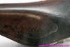 Ideale 58 Cyclo-Cross Leather Saddle: Alloy Duralumin Rails & #4 Clip - 1950's (Rideable + EXC+)