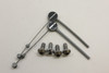 Shimano 700CX Cantilever Brakes: Ultegra Level, Silver