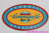 NOS Campagnolo Product Speciali World Logo Sticker: 5" Long - 1970's Original