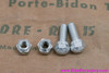 NIB/NOS T.A. Bottle Cage Downtube Clamps: REF 15 - Fancy Bolts/Nuts - Colliers Porte-Bidon (Pair)