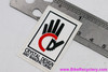 Crystal Design Decal / Sticker: 1990's - 1 3/4" x 1" (RARE)