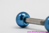  Paul Blue Balls Seatpost Binder Bolt: Blue - Vintage 1990's (Mint)