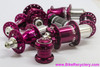 Chris King ISO MTB Hubset: 2012 Plum Purple! 32H - 9mm QR x 135mm QR - 8/9/10sp - 6 Bolt Disc (NEW)
