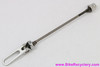 Ringle Ti Stix Rear QR Skewer: Silver - Ultralight Version of Holey (Cracked, Parts/Display Only)