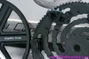 NIB/NOS Rino Excel Cambiogear Groupset: Bizarre Expanding Chainring - 16 Speed - Graphite - 1980's USA Made