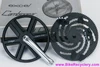 NIB/NOS Rino Excel Cambiogear Groupset: Bizarre Expanding Chainring - 16 Speed - Graphite - 1980's USA Made