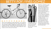 NOS Rivendell Yves Gomez (Betty Foy) Frameset + Fork/HS/BR/BB: 60cm - 700c - Fenders/Racks - Heart Cutout Lugs - Black/White/Gold