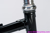 NOS Rivendell Yves Gomez (Betty Foy) Frameset + Fork/HS/BR/BB: 60cm - 700c - Fenders/Racks - Heart Cutout Lugs - Black/White/Gold