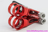 NOS Kooka Racha Brake Levers: Red Ano - 1990's Cantilever (Take-Off)