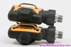 NOS Time ATAC Carbon Clipless Pedals: Yellow/Grey (Take-Off)