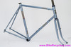 58cm (L) Rawland Nordavinden Frameset + Navy Chris King NoThreadset - 700c (Barely Ridden Near Mint+ 