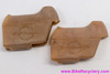 NOS Early Weinmann GUM Hoods: 1950's 1960's - Non Aero - Tan/Brown