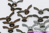 French Wing Nuts Bulk LOT: 34pc - 8mm & 9.5mm - Huret Luxe / Sova / Torino / Etc