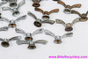 French Wing Nuts Bulk LOT: 34pc - 8mm & 9.5mm - Huret Luxe / Sova / Torino / Etc