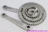 1995 CODA M501 Crankset: 175mm x 42/32/22t - Silver (DISPLAY ONLY)