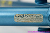 NOS 1975 OLMO Competition Frameset: 56cm - Unrestored Blue w/ Yellow - Chrome Fork (Built, not ridden
